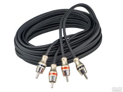 Лот: 13125806. Фото: 1. Aura RCA-B250MKII RCA-кабель 5... Аксессуары для автозвука