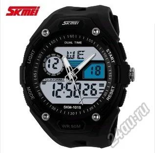 Лот: 5583661. Фото: 1. Спортивные часы SKMEI 1015 black... Оригинальные наручные часы
