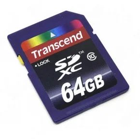 Лот: 4672378. Фото: 1. Карта памяти 64ГБ Transcend SDXC... Карты памяти