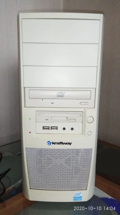 Лот: 16741333. Фото: 1. ПК Kraftway Intel Q6600. Компьютеры в сборе