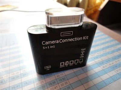 Лот: 1883057. Фото: 1. 5 in 1 camera connection kit iPad... Картридеры