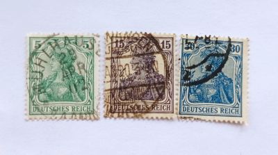 Лот: 22268749. Фото: 1. Наборы марок - Германская империя... Марки