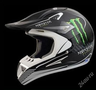 Лот: 1744333. Фото: 1. Мотоциклетный шлем Monster Energy. Аксессуары