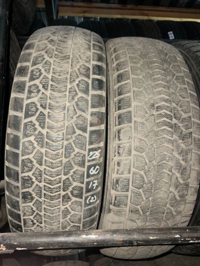 Лот: 25039789. Фото: 1. (2шт) 225-60-17 Dunlop Grandtrek... Шины