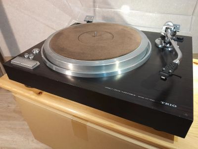 Лот: 24929128. Фото: 1. Trio KP-7600 + Pioneer PC 110. Виниловые проигрыватели и электрофоны