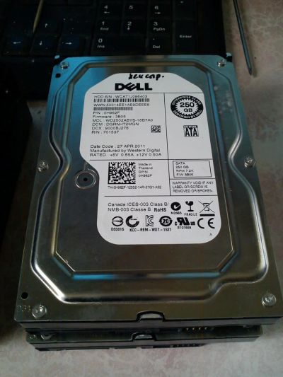 Лот: 4096051. Фото: 1. 3"5 HDD под списание. WD2502ABYS-18B7AO. Жёсткие диски (HDD)