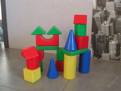 Лот: 1455654. Фото: 1. Набор кубиков. Конструкторы