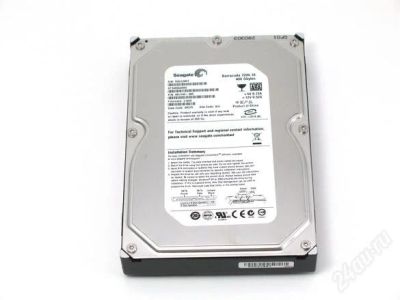 Лот: 693042. Фото: 1. HDD 400Gb Seagate Barracuda 7200... Жёсткие диски (HDD)