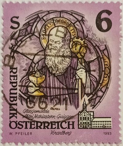 Лот: 25349754. Фото: 1. Марки_Австрии, 6 öS - Австрийский... Марки