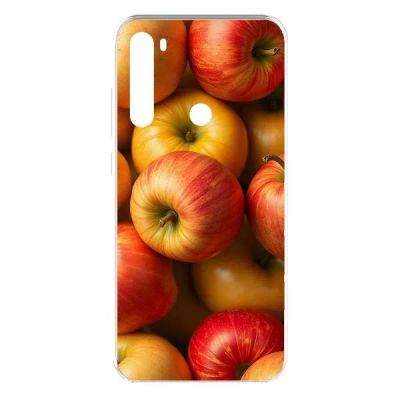 Лот: 25539731. Фото: 1. Чехол Krutoff Clear Casе "Яблоки... Чехлы, бамперы