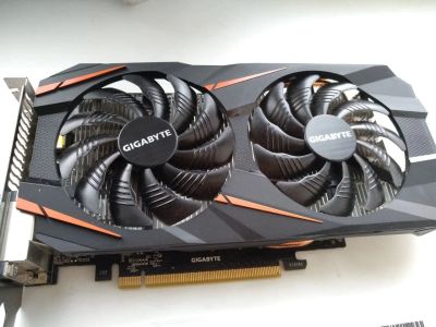 Лот: 17423920. Фото: 1. Видеокарта Gigabyte GeForce GTX... Видеокарты