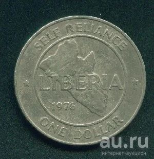 Лот: 8722113. Фото: 1. Либерия 1 доллар 1976 (М033). Африка