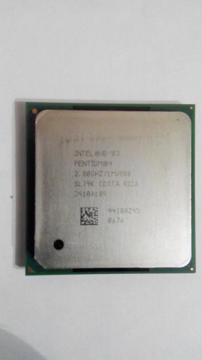 Лот: 6693507. Фото: 1. intel '03 pentium 4 2.80ghz/1m... Процессоры