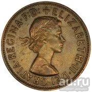 Лот: 12730033. Фото: 1. Пенни 1966. Великобритания. Елизавета... Великобритания и острова