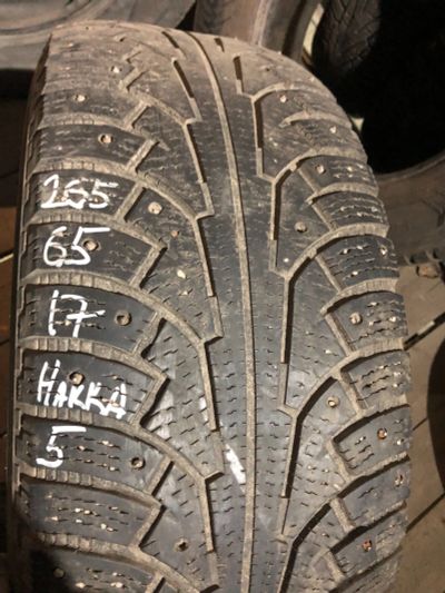 Лот: 25055983. Фото: 1. (1шт) 265-65-17 Nokian Hakkapelitta... Шины