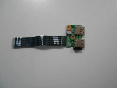 Лот: 15268149. Фото: 1. Плата usb портов для ноутбука... Платы расширения, контроллеры, доп. порты