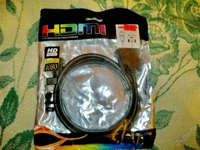 Лот: 2371578. Фото: 1. кабель hdmi to dvi 1,5 метра в... Шлейфы, кабели, переходники