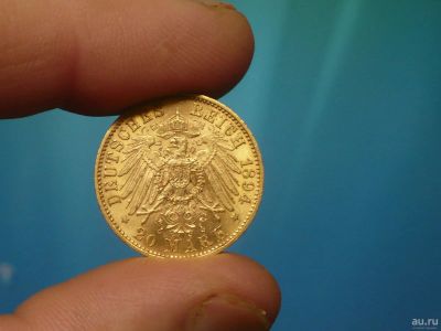 Лот: 18177573. Фото: 1. 20 марок 1894 г Саксония. Германия и Австрия