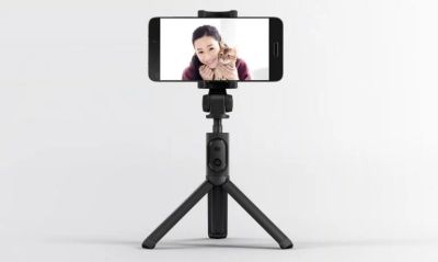 Лот: 9564682. Фото: 1. Монопод-штатив Xiaomi Tripod Bluetooth... Держатели для телефонов