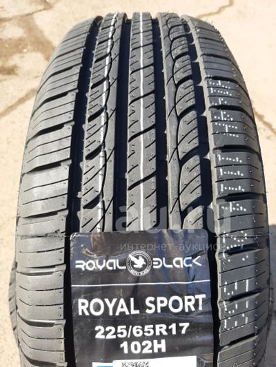 Лот: 21334338. Фото: 1. Летняя резина 225/65 R-17 "Royal... Шины