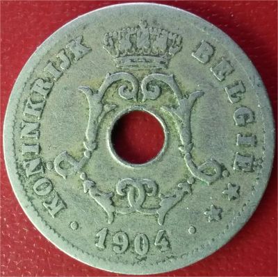 Лот: 7232764. Фото: 1. Бельгия 10 сантим 1904 год Belgie. Европа