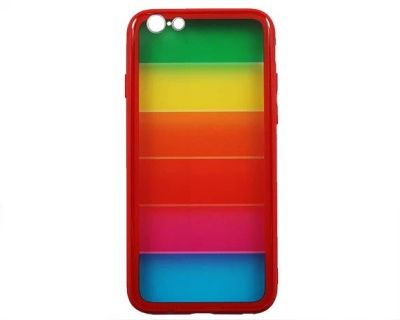 Лот: 20887877. Фото: 1. Чехол iPhone 6/6S Rainbow Case... Чехлы, бамперы