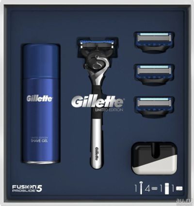 Лот: 13422194. Фото: 1. Gillette Limited Edition подарочный... Укладка и стрижка волос, бритьё, эпиляция