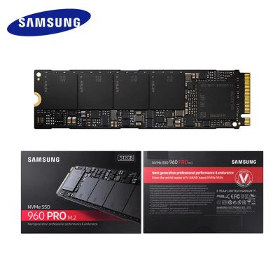 Лот: 12169702. Фото: 1. SSD M.2 NVMe Samsung 960 PRO 512Gb... SSD-накопители