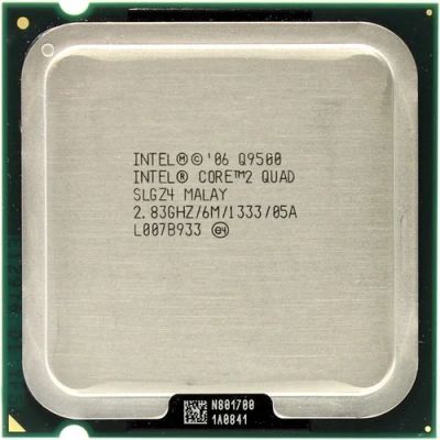 Лот: 16403375. Фото: 1. Процессор Intel Core2 Quad Q9500... Процессоры