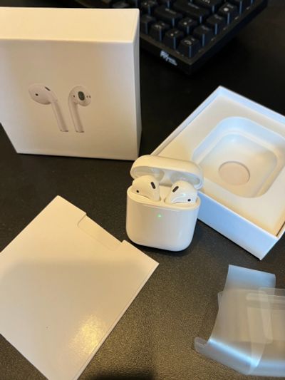 Лот: 24915676. Фото: 1. Новые Беспроводные наушники Airpods... Наушники, гарнитуры