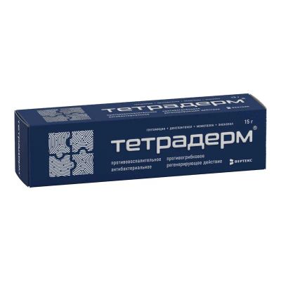 Лот: 25673537. Фото: 1. Тетрадерм крем для наружного применения... Лекарства