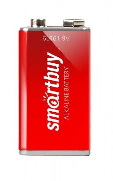Лот: 23554184. Фото: 1. Элемент питания SMARTBUY 6LR61... Батарейки, аккумуляторы, элементы питания