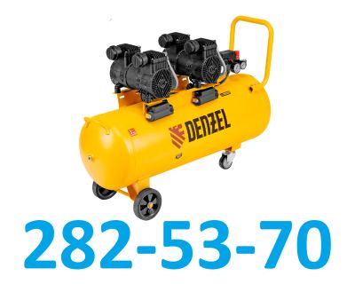 Лот: 25397093. Фото: 1. Компрессор воздушный Denzel DLP-3000... Компрессоры автомобильные, шинные насосы