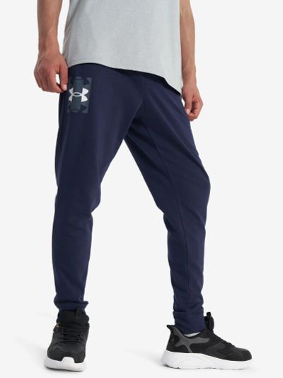 Лот: 25544905. Фото: 1. Брюки мужские Under Armour, Синий. Спортивные брюки, штаны