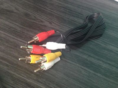 Лот: 5157224. Фото: 1. Кабель соеденительный 3*RCA (M... Шнуры, кабели, разъёмы