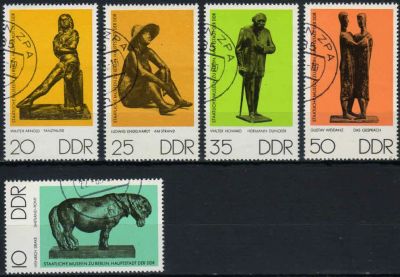 Лот: 18216134. Фото: 1. 1976. ГДР. Музейные экспонаты... Марки