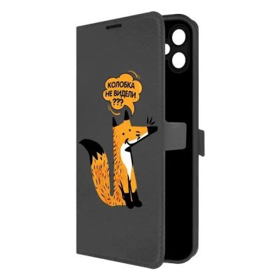 Лот: 25043620. Фото: 1. Чехол Krutoff Eco Book "Лиса... Чехлы, бамперы