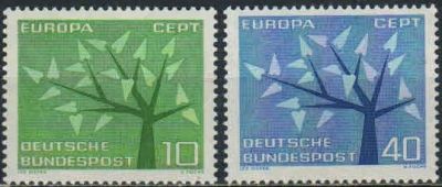 Лот: 18727009. Фото: 1. 1962. Германия. Марки Европы... Марки