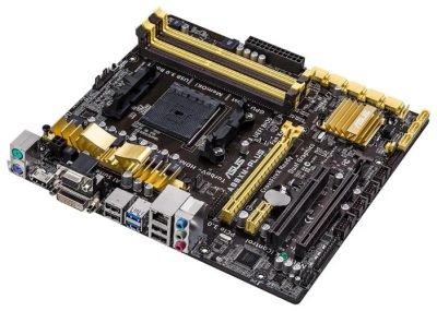 Лот: 4653927. Фото: 1. Мат.плата SocFM2 AMD A88X Asus... Материнские платы