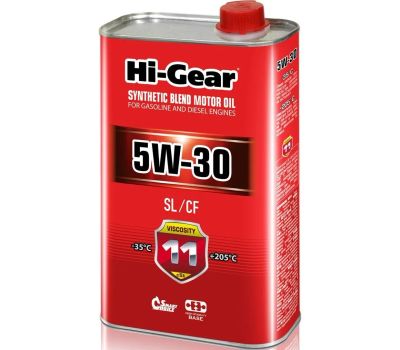Лот: 15461716. Фото: 1. Масло моторное Hi-Gear SAE 5W-30... Масла, жидкости