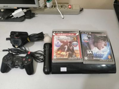 Лот: 15923705. Фото: 1. Sony PlayStation 3 (2904-02). Игровые приставки, консоли