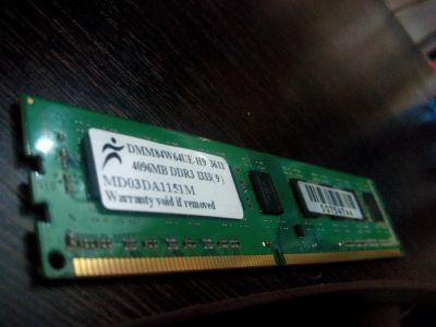 Лот: 12676635. Фото: 1. Оперативная память DDR3 4Gb 1333MHz. Оперативная память