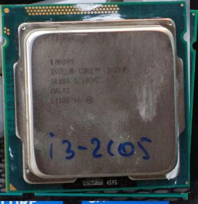 Лот: 9718912. Фото: 1. Процессор Intel Core i3-2105 LGA1155. Процессоры