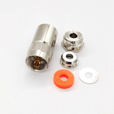 Лот: 24346257. Фото: 1. Разъем UHF PL-259, штекер, кабельный... Разъёмы