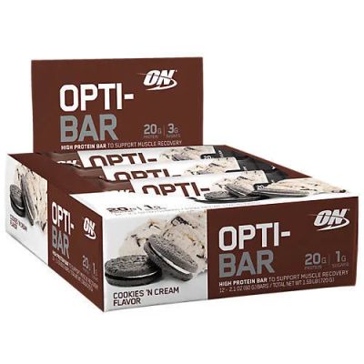 Лот: 9701589. Фото: 1. Протеиновые батончики Opti-bar... Спортивное питание, витамины