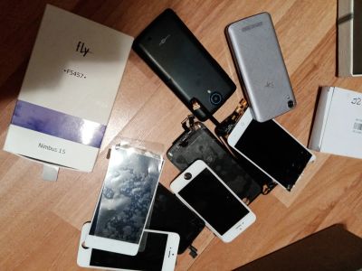Лот: 15201484. Фото: 1. Для телефонов iPhone Samsung flyl. Дисплеи, дисплейные модули, тачскрины