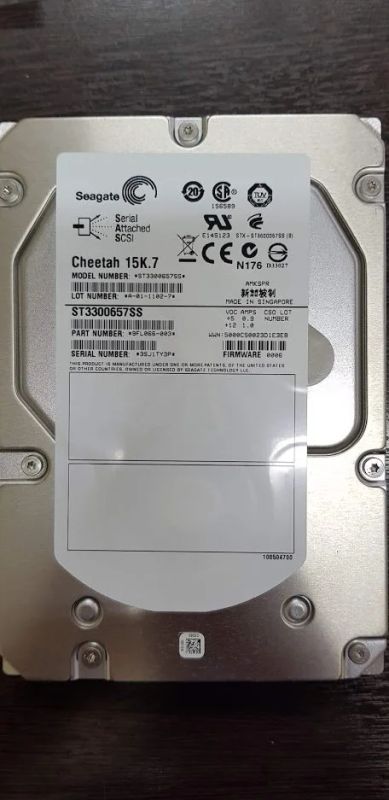 Лот: 13341530. Фото: 1. Жесткий диск Seagate Cheetah 15K... Жёсткие диски (HDD)