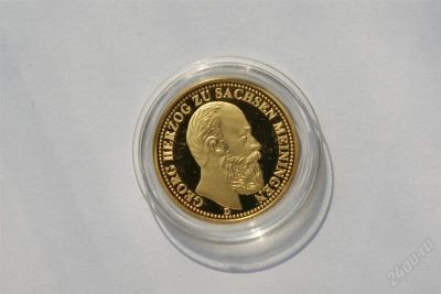 Лот: 1055584. Фото: 1. 20 Марок 1872 года - Au 24карата... Европа
