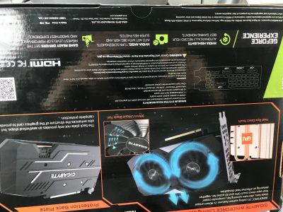 Лот: 13645854. Фото: 1. Gigabyte GeForce rtx 2060. Видеокарты