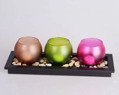 Лот: 4710971. Фото: 1. Подсвечник на подставке (3шт... Подсвечники, канделябры